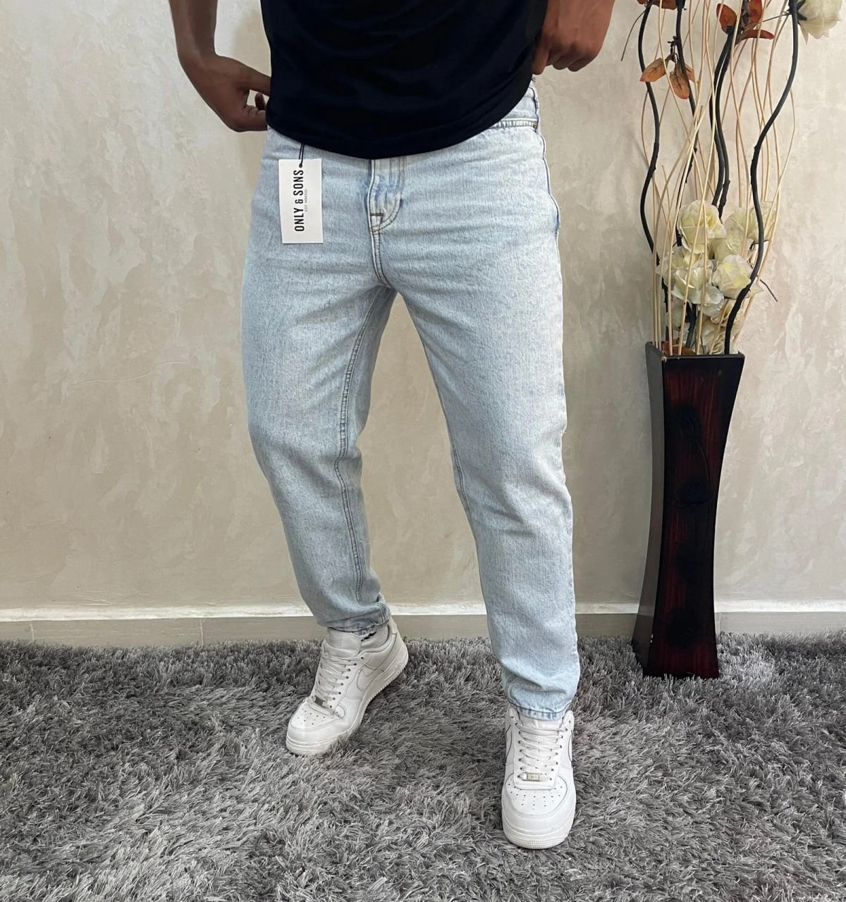 Jean Baggy Homme – Coupe Large & Style Urbain
