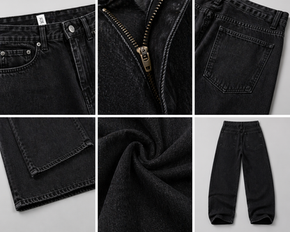 Jeans Baggy Noir – Coupe Oversize Streetwear