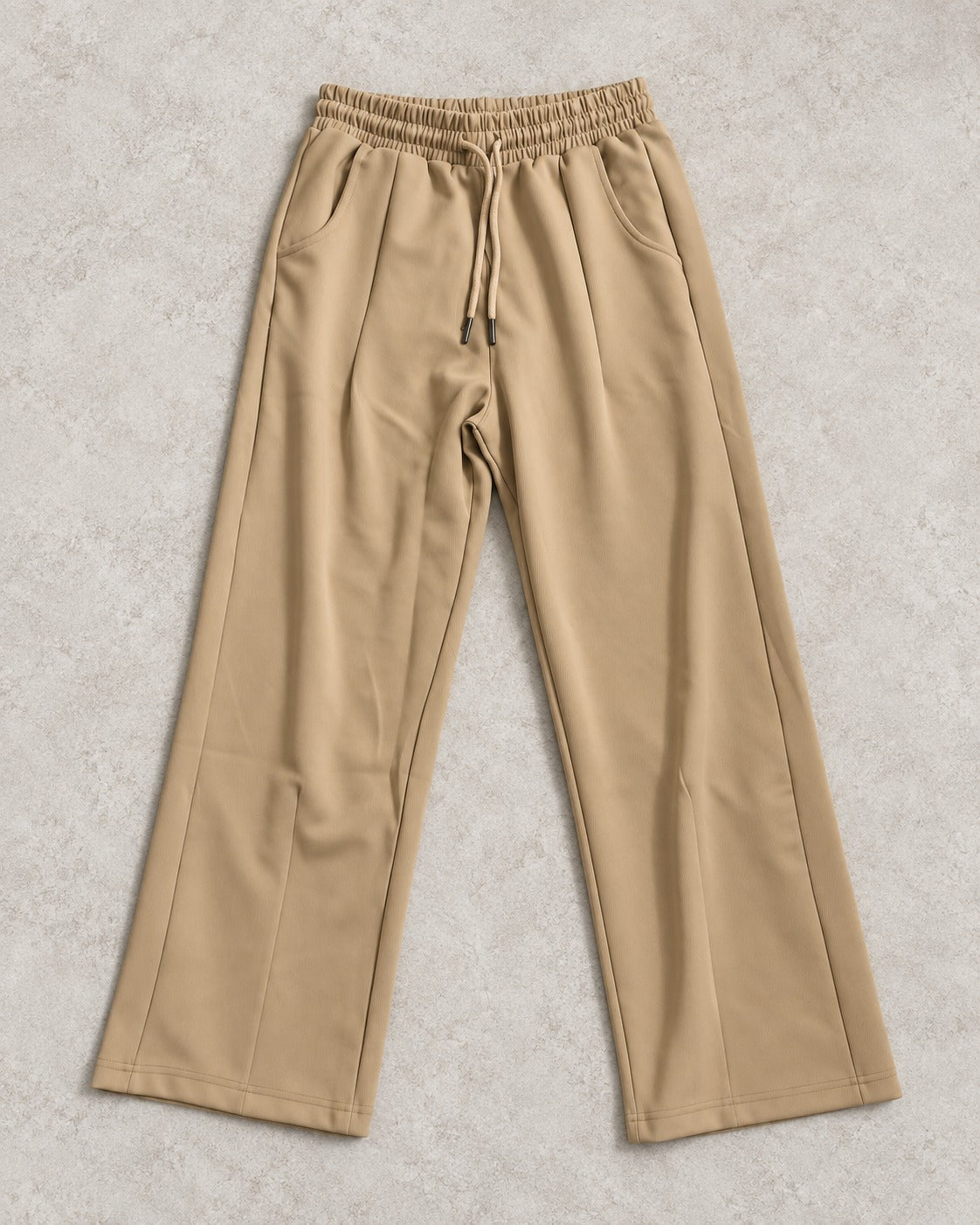 Pantalon Wide Leg Premium – Beige