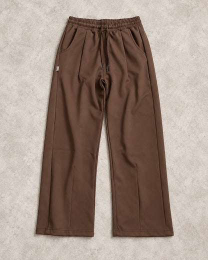 Pantalon Wide Leg Premium – Marron