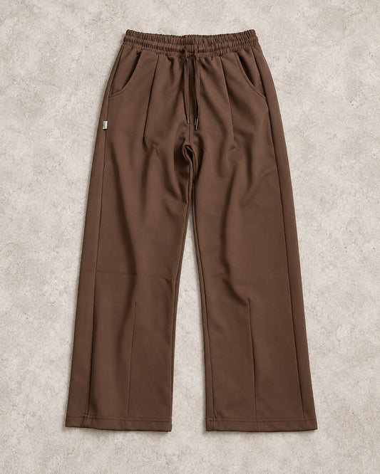 Pantalon Wide Leg Premium – Marron