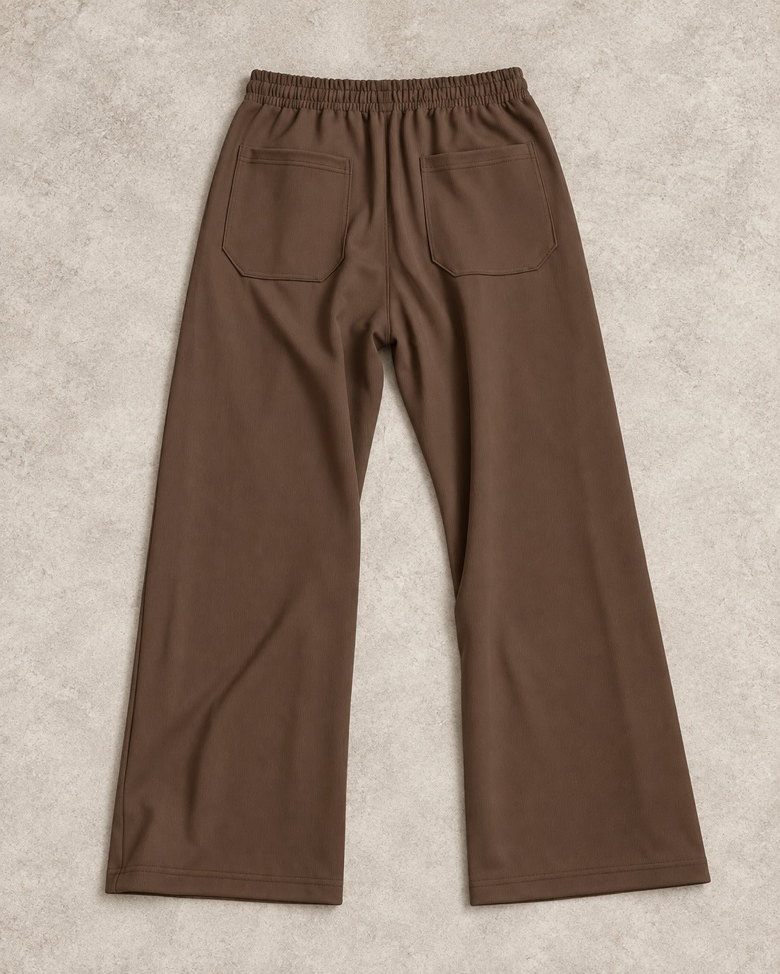 Pantalon Wide Leg Premium – Marron