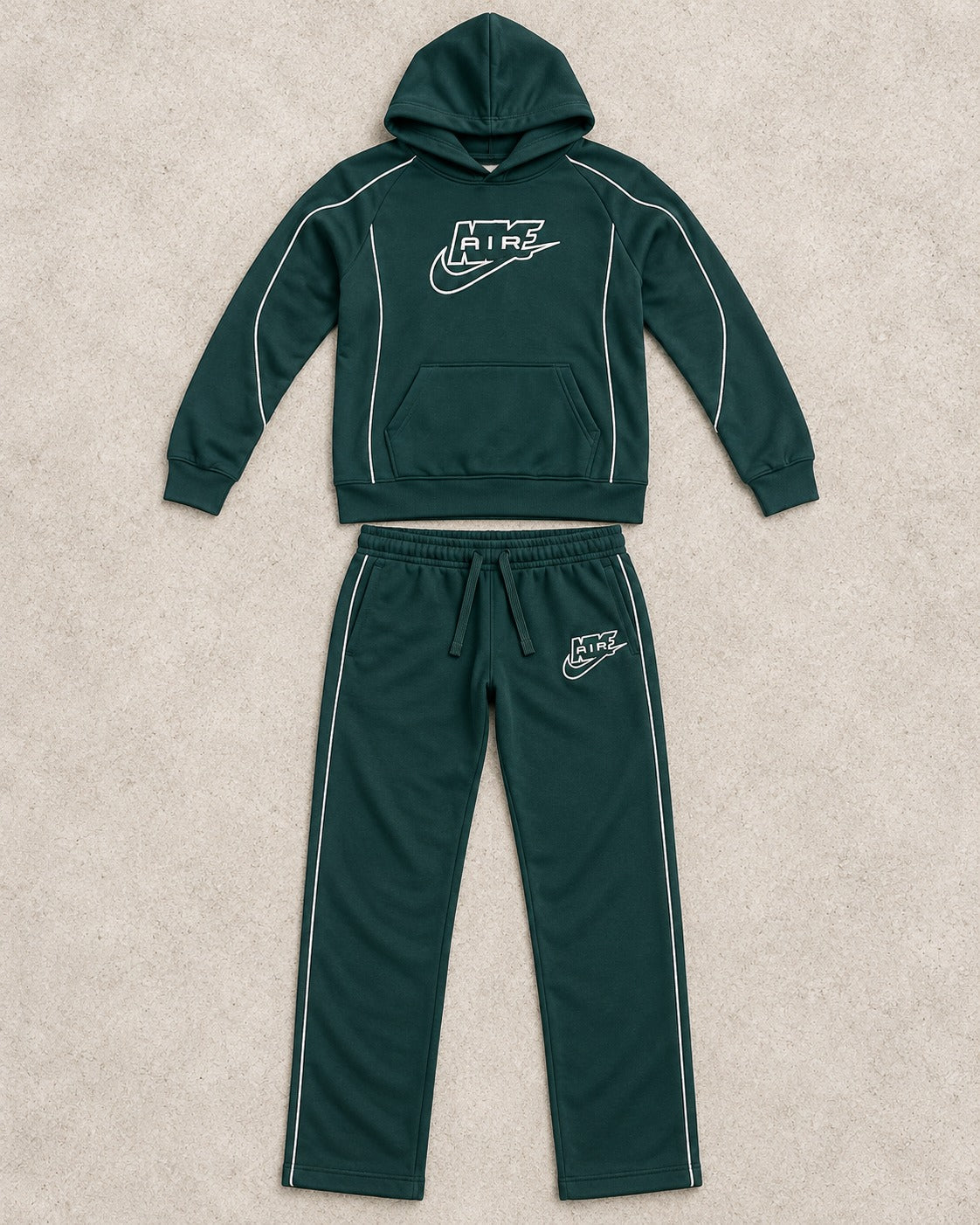 Ensemble Hoodie & Jogging AIRS – Vert Premium