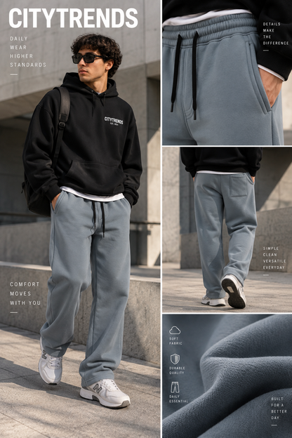 Pantalon Jogger Premium Bleu Ciel