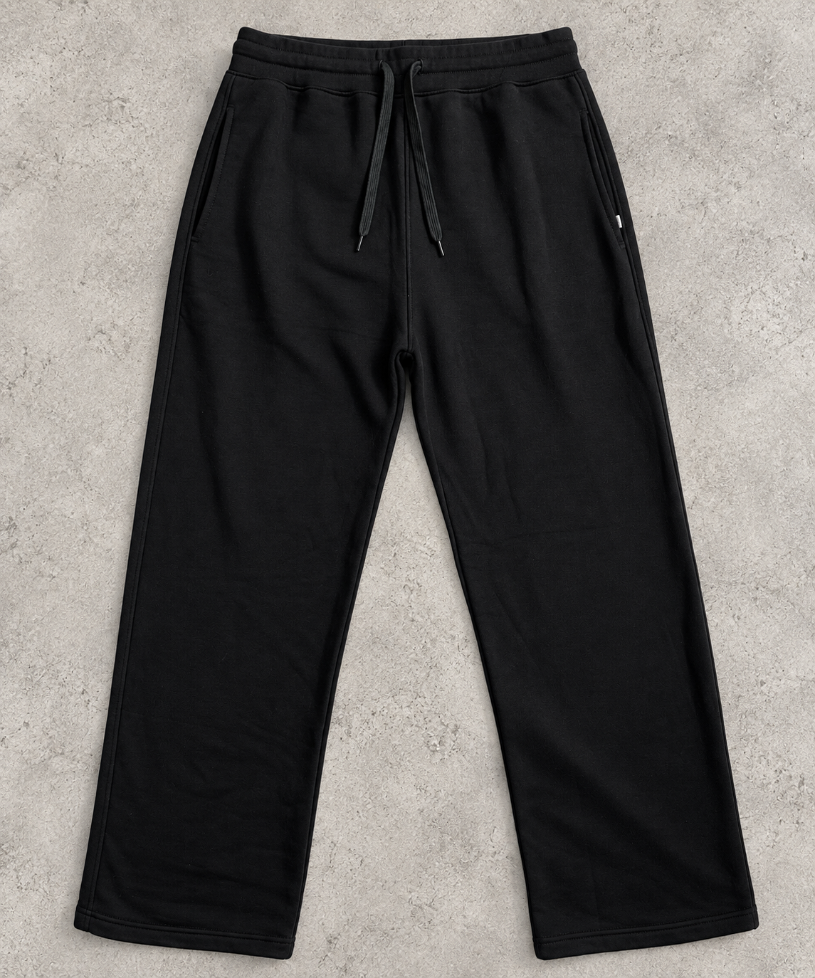Pantalon Jogging Noir Coupe Droite – Confort & Style
