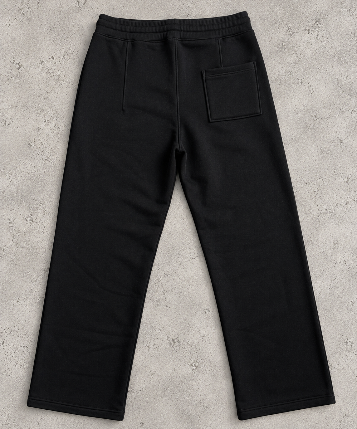 Pantalon Jogging Noir Coupe Droite – Confort & Style