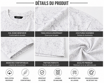 T-shirt Marble Wash – Style Moderne & Unique
