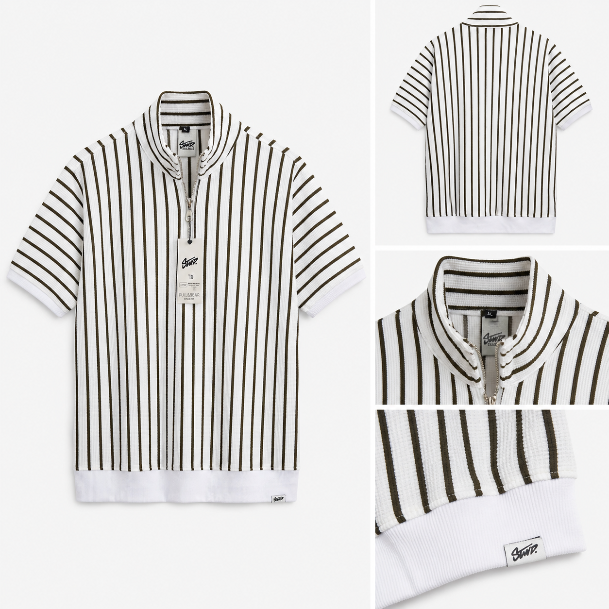 T-Shirt Rayé Premium Homme – Style Moderne