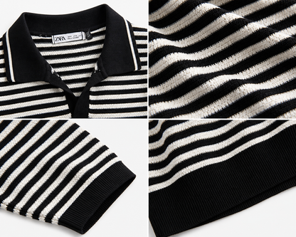 T-Shirt Rayé Premium