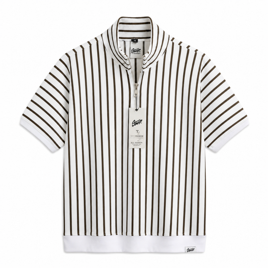 T-Shirt Rayé Premium Homme – Style Moderne
