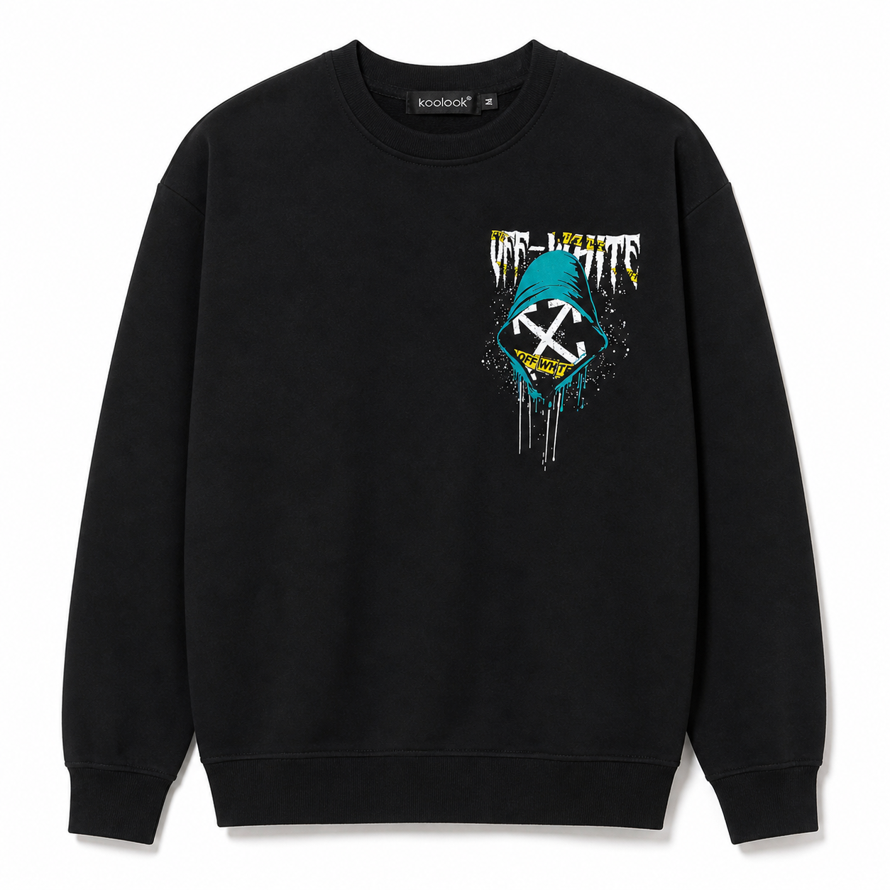 Sweat Noir Graphic Streetwear