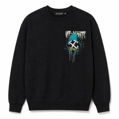 Sweat Noir Graphic Streetwear