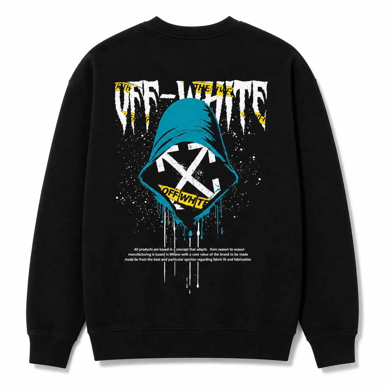 Sweat Noir Graphic Streetwear