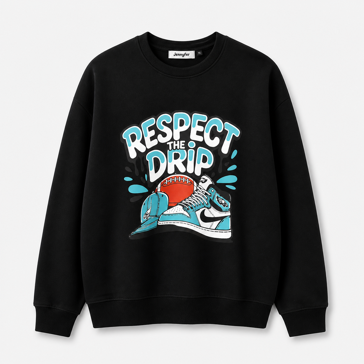 Sweatshirt Respect The Drip – Streetwear Style