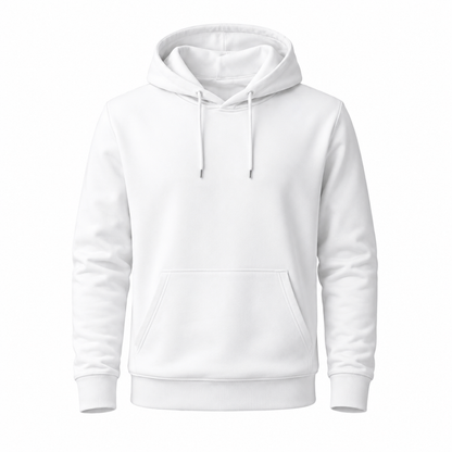 Hoodie Basic Premium Homme – Blanc