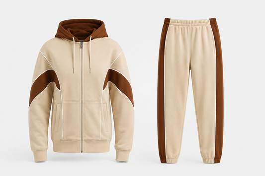Ensemble Premium Homme – Beige & Marron