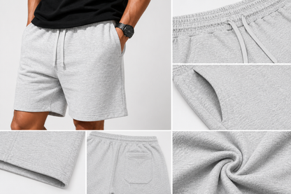 Short Premium Confort Gris