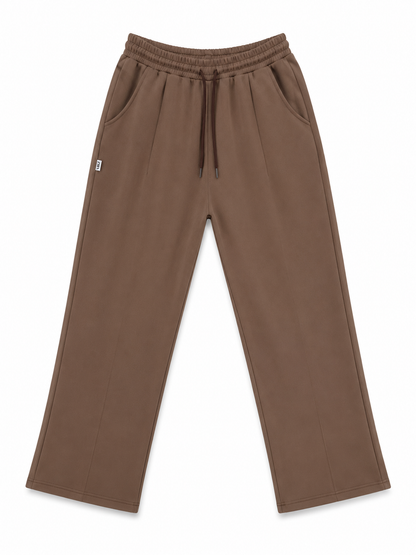 Pantalon Wide Leg Premium – Marron