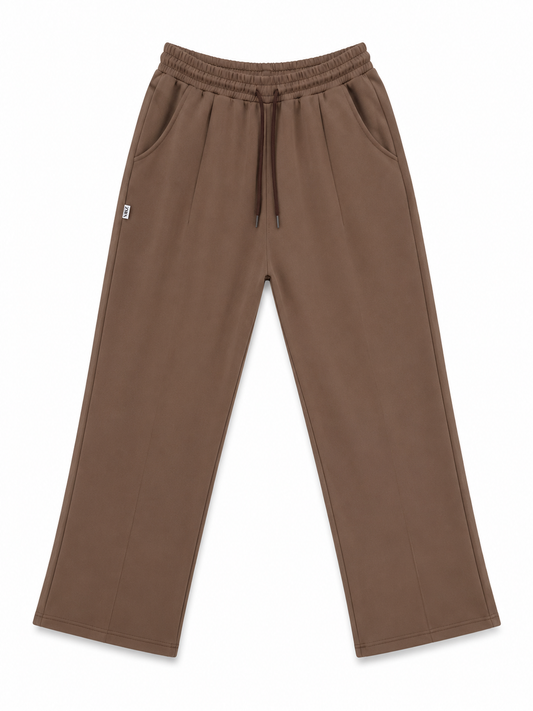 Pantalon Wide Leg Premium – Marron